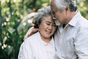 Elderly Couples Dancing together